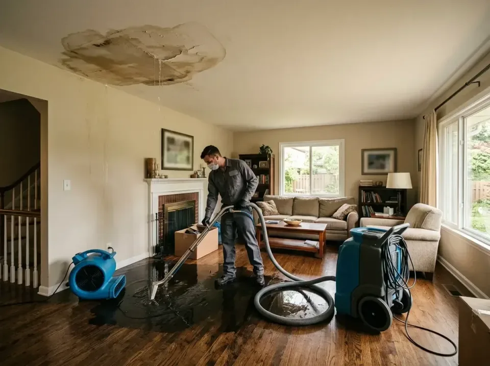 attic-pipe-burst-ceiling-drip-008 — frequently asked questions, Water Damage Restoration & Carpet Care in Childersburg, AL